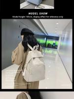 Mochila informal de gran capacidad para hombre y mujer, morral Universal para ordenador, 14 pulgadas, Color sólido - details 4