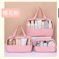 Bolsa de Cosméticos de Viaje Portátil para Mujer Bolsa de Maquillaje Transparente - details 1