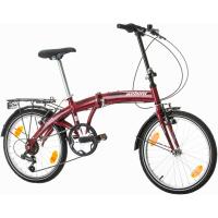 Bicicleta Plegable de 20 Pulgadas 6 Velocidades Adecuada para Hombres y Niños Guardabarros - details 10