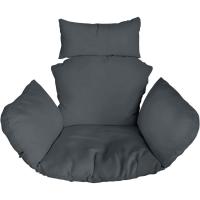 Cojín Colgante de Huevo Respaldar con Almohada para la Cabeza Impermeable Para Jardín Patio Marrón - details 16