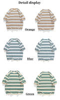 Camisetas de hombre Camiseta holgada de algodón de manga corta - details 11