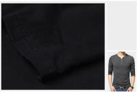 Camiseta de Hombre CASUMANL Talla EU Camiseta de Moda Otoño Manga Larga Cuello Henry de Algodón Ajustada para Hombre - details 11