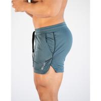 Shorts De Entrenamiento Para Hombre GITF Ropa Deportiva Casual Fitness Running Compresión Secado Rápido Con Patrón De Malla - details 6