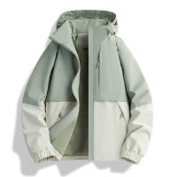 Chaqueta para hombre y mujer, chaqueta fina transpirable a prueba de viento, impermeable, tejido de montañismo, nueva - details 3