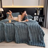 Bonenjoy-Manta de felpa de Color sólido, Sábana, toalla de sofá, manta de siesta, chal de viaje, regalo festivo, mantas de cama esponjosas (sin funda de almohada) - details 0