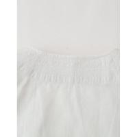 BUNO-En el verano de 2025, el nuevo chaleco bordado con cuello redondo de diseño simple acolchado de algodón a la moda para mujer. - details 4