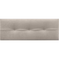 Cabecero de polipiel o tela, cabeceros tapizados, cama de lujo (tela beige, 150 cm (camas 150/160)) - details 4