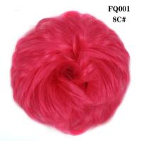 Extensiones de cabello para mujer, peluca Retro para Cosplay, peluca para discoteca y Bar, coleteros sintéticos, moño de pelo desordenado, piezas de cabello postizas - details 17