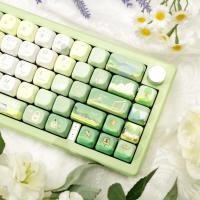 127 Keys Spring Outing Themed Dye Sub Keyboard MOA Profile PBT Keycaps for Cherry Gateron MX Switches Gaming Keyboards - details 0
