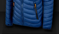 CHRLCK-Chaqueta de senderismo para hombre, abrigo impermeable, cortavientos térmico a prueba de viento, talla grande - details 2