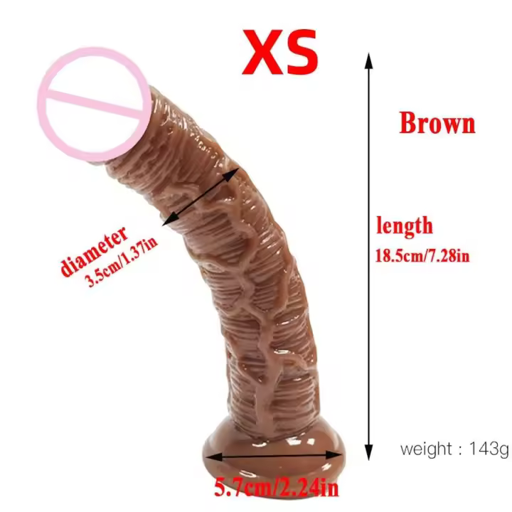 Leten-consolador largo negro de silicona suave, masturbadores vaginales, juguete erótico, Juguetes sexuales para mujeres, pareja y adultos - 1