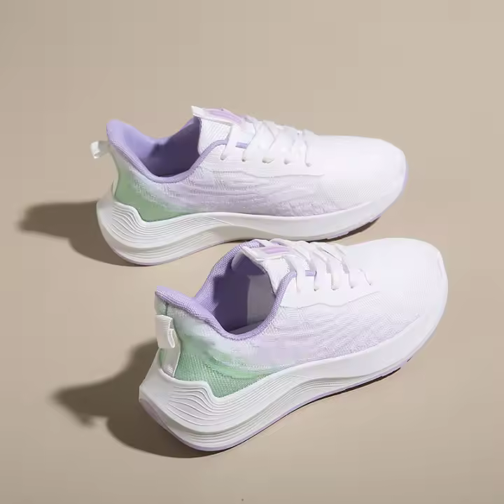 Zapatillas Deportivas Ligeras para Mujer Primavera 2025 Suela Suave, Transpirables, Tejidos Voladores - 1