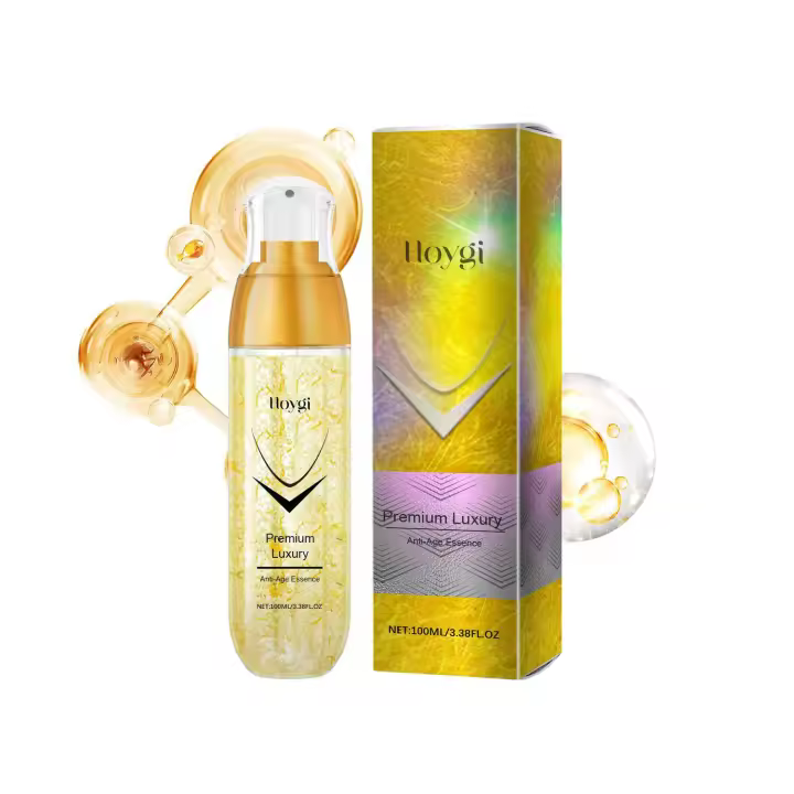 Esencia facial elástica, hidratante e iluminadora para piel seca, suave, hidratante y calmante. - 1