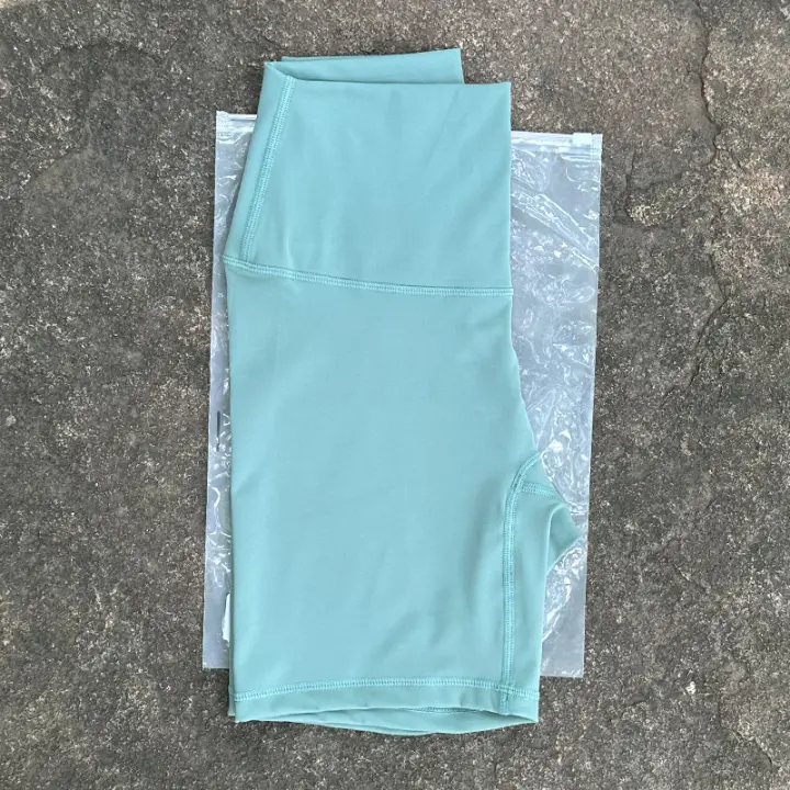 Pantalones Cortos de Yoga de Cintura Alta Ajuste Redondo para Fitness Leggings de Control de Barriga Estilo Biker para Mujeres - 1