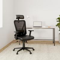 Silla de Oficina Ergonómica Sillon de Escritorio con Resalto Ajustable entre 90° y 130° - details 1
