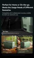 Baseus-refrigerador 2 en 1 para coche, refrigerador portátil 2 en 1, serie t-space, para Tesla Model Y, para Camping - details 12