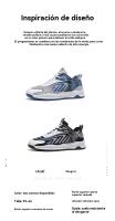 Primavera/Verano Zapatillas deportivas para hombre Zapatillas de running transpirables de suela gruesa Zapatillas ligeras - details 1