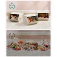 Cajas de Juguetes para Niños Juego de 3 Cajas Apilables y Plegables con Asas y Tapa Magnética - details 7