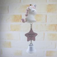 Campanas de viento de unicornio, decoración creativa y novedosa para el hogar, piezas colgantes, manualidades - details 4