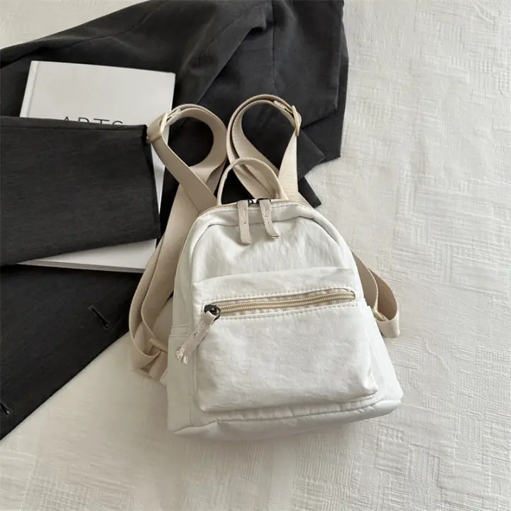 Ocio, Personalidad, Mochila, Viajes, Hombros, Estilo coreano, Moda, Color sólido, Almacenamiento, Nuevo estilo - 1
