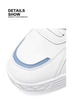 Novedad de verano para hombre, zapatos planos informales deportivos de suela gruesa, transpirables, blancos y versátiles, zapatos de moda - details 3