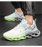 Zapatos deportivos ligeros y de moda para hombre, calzado deportivo informal de malla versátil para exteriores, adhesivo frío, de corte bajo, talla grande - details 16