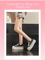 Nuevas Zapatillas Blancas Transpirables y Aumentadas Zapatos Casuales Versátiles para Mujeres - details 9