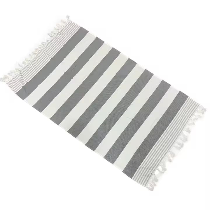 Mutao-Toalla de playa turca de gran tamaño, 100% algodón, secado rápido, Extra grande, regalos de playa para adultos - 1