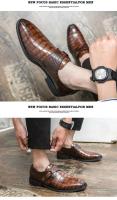 2023 nuevos zapatos de cuero formales de alta calidad para hombres de talla grande, zapatos casuales - details 4