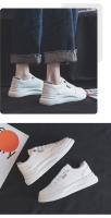 Zapatillas blancas de aumento de altura para mujeres Moda estudiantil primavera 2023 - details 11