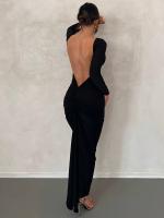 Vestido de mujer con vestido largo para banquetes - details 2