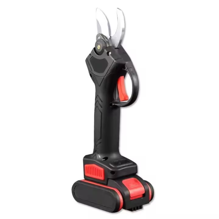Tijeras de podar eléctricas inalámbricas profesionales de 21 V, diámetro de corte de 30 mm, 1 batería de 1500 mAh, 3-4 horas de trabajo, cuchillas de derivación - 1
