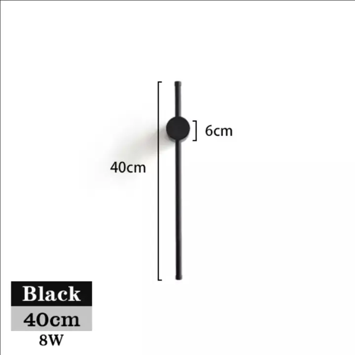 YNL Lámpara de Pared LED Moderna Luz de Dormitorio Minimalista Decoración del Hogar Luces y Estilos - 1