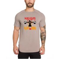 Camiseta de entrenamiento de manga corta, ropa de correr, elástica, deportes de Fitness, sensación fresca, Verano - details 0