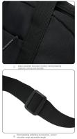 Bolsa de equipaje seca y húmeda separada con compartimento para zapatos independiente, bolso de lona de viaje, entrenamiento, Fitness, deportes, gimnasio, bolsa de Yoga - details 8