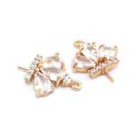Colgante de Abalorio de Cuentas de Medio Agujero de Oro 18K Material de Metal de China - details 86