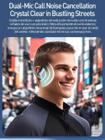 2025 SANLEPUS Auriculares Inalámbricos Bluetooth 5.4 | Oreja Abierta Ultra Ligeros para Deporte | Ideales para Correr/Gimnasio | 45h Duración | Compatible iPhone/Android/Xiaomi - details 7