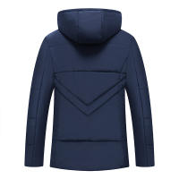 Abrigo de Invierno de Vellón para Hombres CHAIFENKO Cómodo y Desmontable con Gorro - details 2