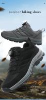 Zapatillas Deportivas para Hombre Botas de Senderismo con Hebilla Giratoria Color Sólido - details 0