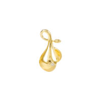 Colgante de Abalorio de Cuentas de Medio Agujero de Oro 18K Material de Metal de China - details 75