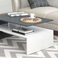 Mesa de sofá, mesa de centro, mesa central, diseño moderno, estilo artístico, medidas: 90 x 60 cm - details 16