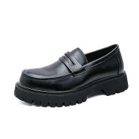 Zapatos Derby de hombre diarios de cuero lacado con parte inferior gruesa y plataforma informal antideslizante con logotipo OEM - details 0