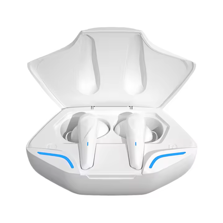 Auriculares inalámbricos TWS con caja de carga, audífonos deportivos estéreo 9D impermeables con Bluetooth 5,0 y micrófono para juegos - 1