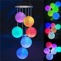 Carillón de viento colgante alimentado por energía Solar para exteriores, campanas de viento únicas, decoración de jardín de patio al aire libre, los mejores regalos para mamá - details 5
