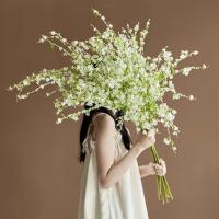 115CM flor de sauce de nieve Artificial Pastoral rama grande planta Artificial DIY decoración del hogar flores artificiales florales - details 12
