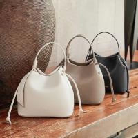 Bolso de cubo para mujer de gran capacidad con cordón con para llevar a mano cesta de verduras bolso de moda bolso de hombro pequeño bolso de mano - details 0