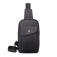 Bolso de pecho Simple de gran capacidad para hombre, riñonera informal impermeable para hombre, bolso multifuncional para teléfono móvil de estilo coreano para niños - details 18