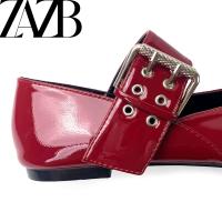 Zapatos planos de ropa de mujer boutique cómodos de moda china de lujo de diseñador - details 10