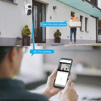 Cámara 360 grados doméstico inalámbrico WIFI exterior Internet remoto inteligente Visión nocturna alarma vigilancia - details 6