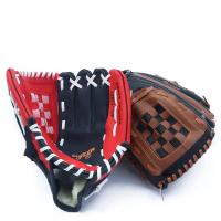 Guantes de béisbol gruesos para adultos, guantes protectores de Softbol de 12,5 pulgadas, equipo protector de manos deportivo resistente al desgaste de PVC - details 0